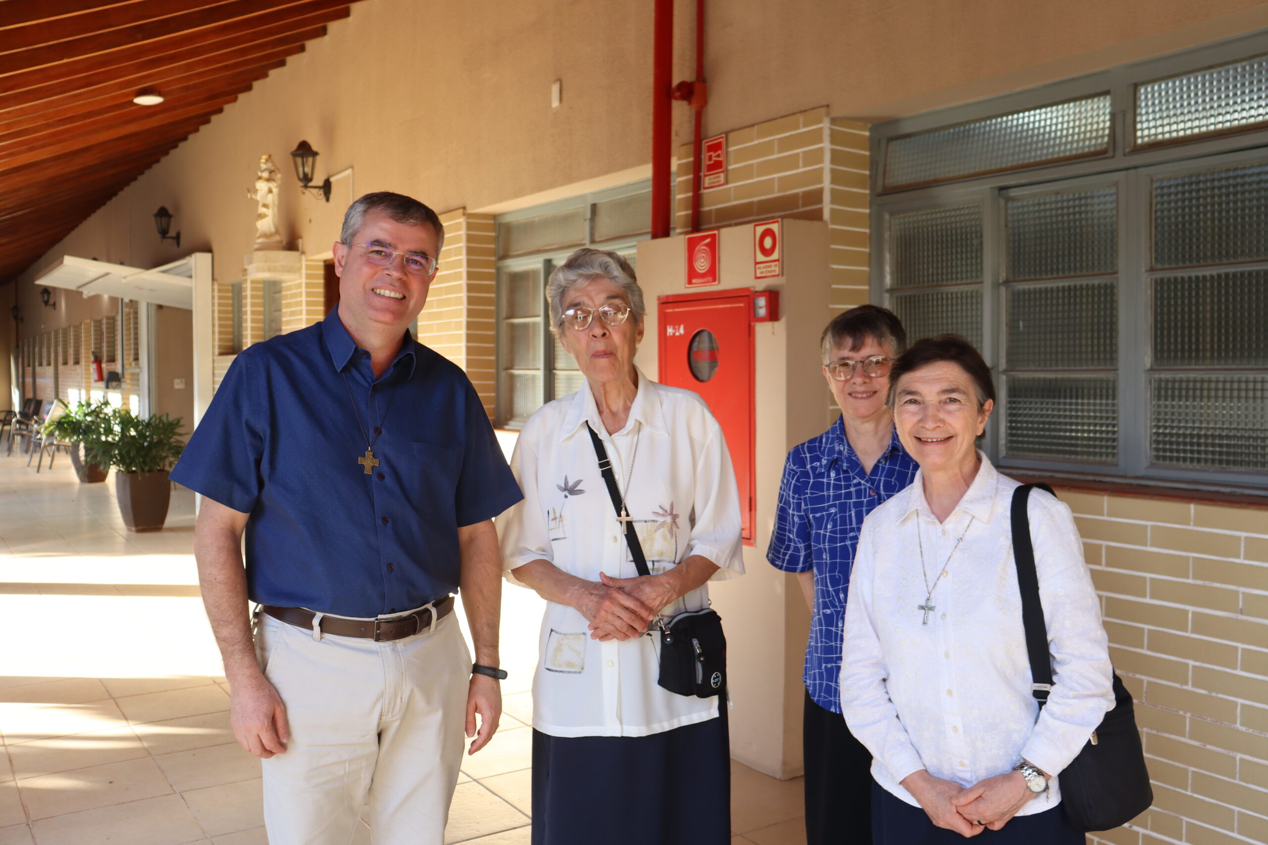 Inspetor da MSMT recebe a visita de Conselheira Geral das FMA