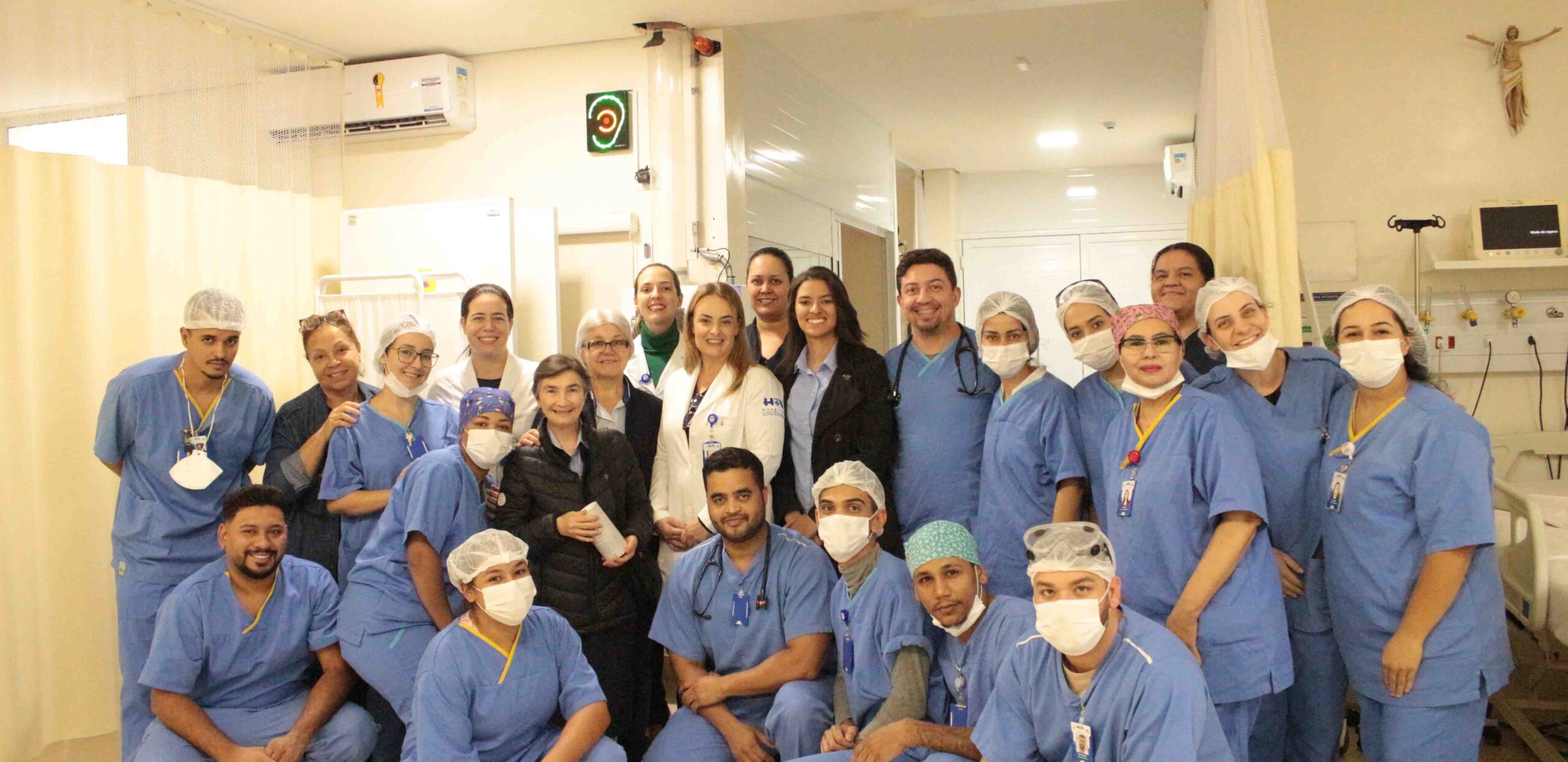 Hospital Auxiliadora recebe a visita da Conselheira Geral, Irmã Paola Battagliola