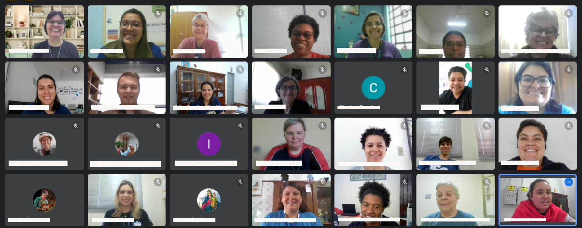 Encontro on-line do Âmbito da Pastoral Juvenil da BAP reúne Coordenadores e Assessores locais