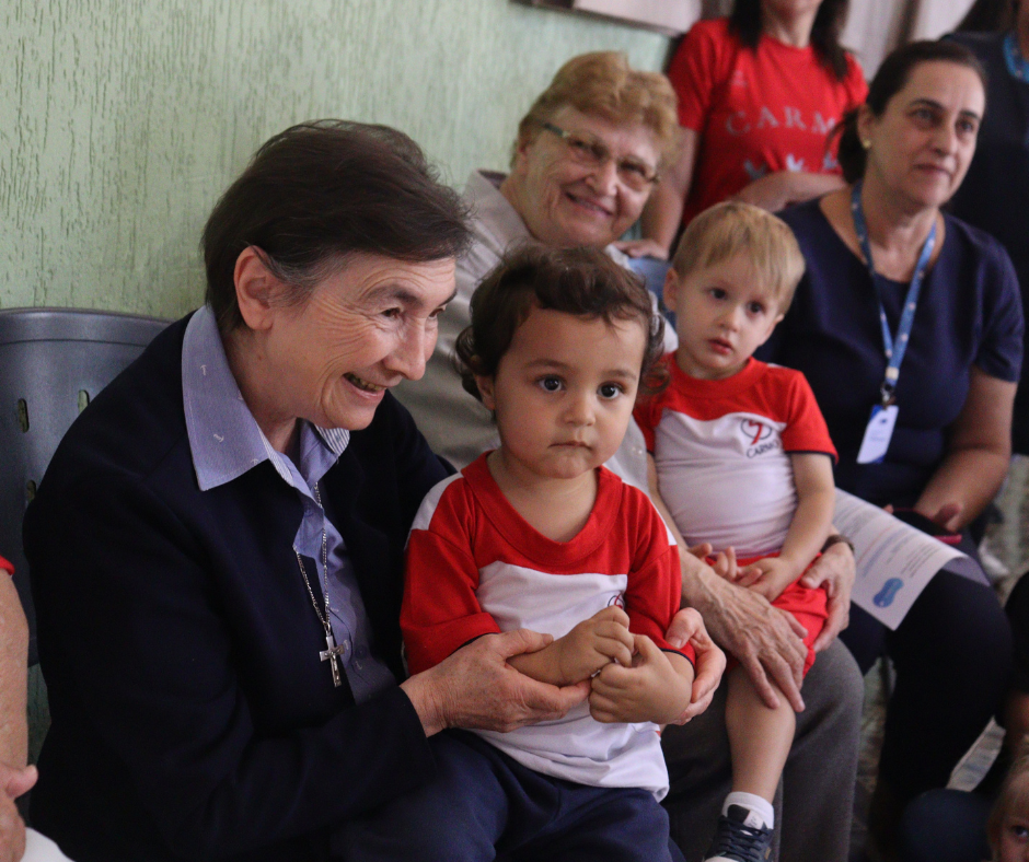 Instituto Nossa Senhora do Carmo recebe Visita Especial da Conselheira Geral, Irmã Paola Battagliola