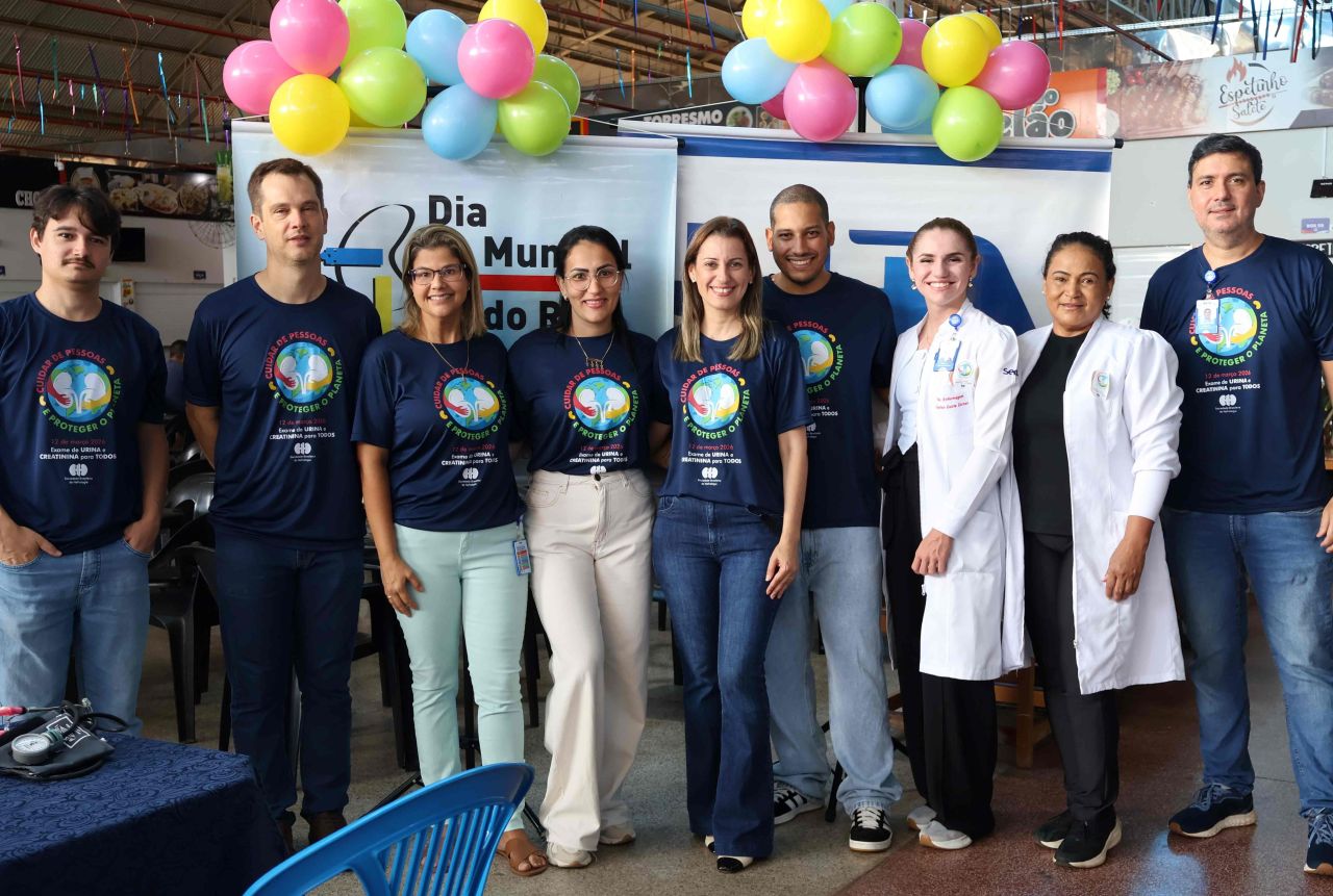 Hospital Auxiliadora promove ação do Dia Mundial do Rim na Feira Central de Três Lagoas