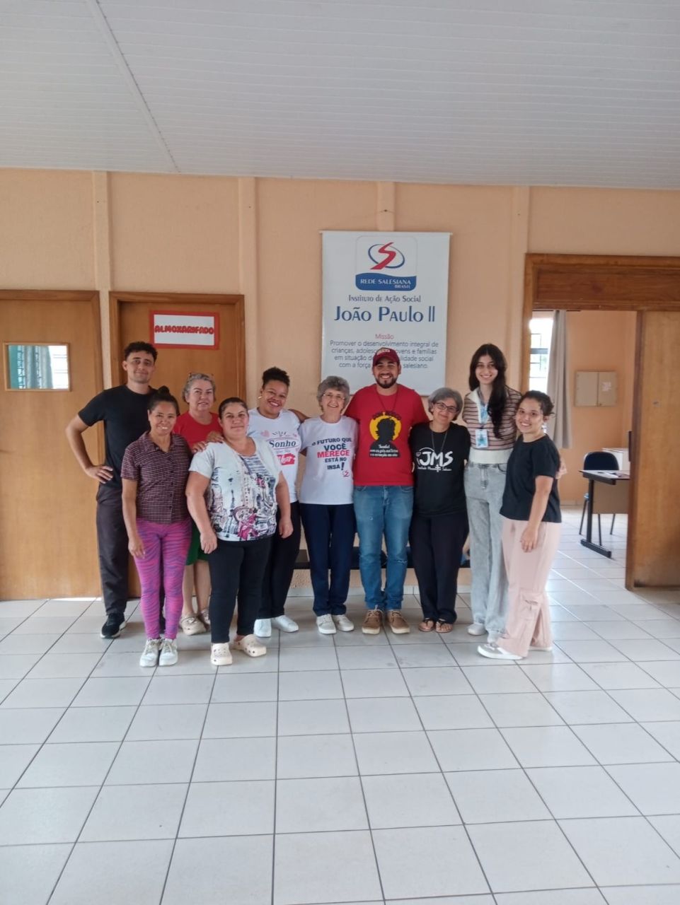 IASJPII de Guarapuava acolhe estagiárias de Psicologia em intervenção pela equipe