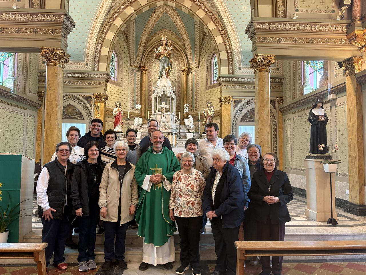 Comunidade FMA do Bom Retiro recebe visita do Conselheiro Geral, Padre Gabriel Romero