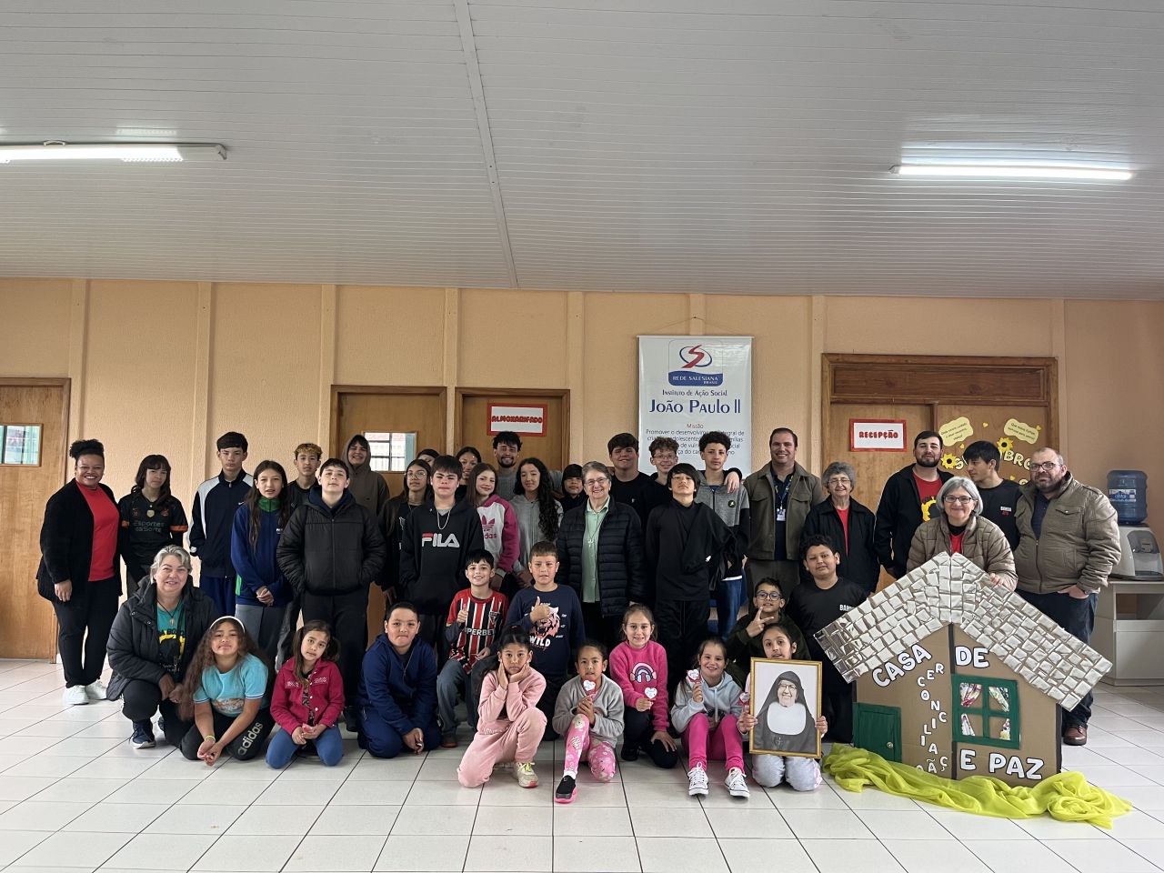 IASJPII vivencia semana de encontros com a visita canônica de Irmã Alaíde Deretti