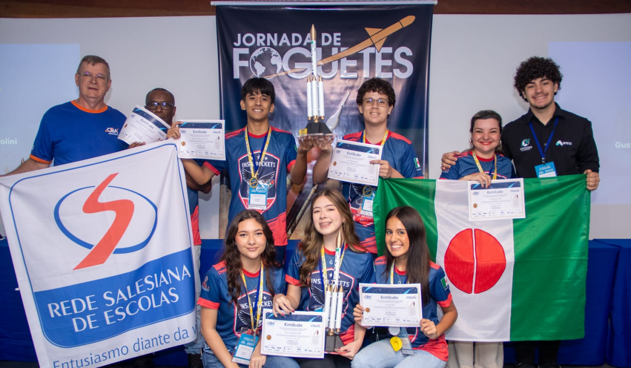 Estudantes do INSA conquistam o tricampeonato na OBAFOG no Rio de Janeiro