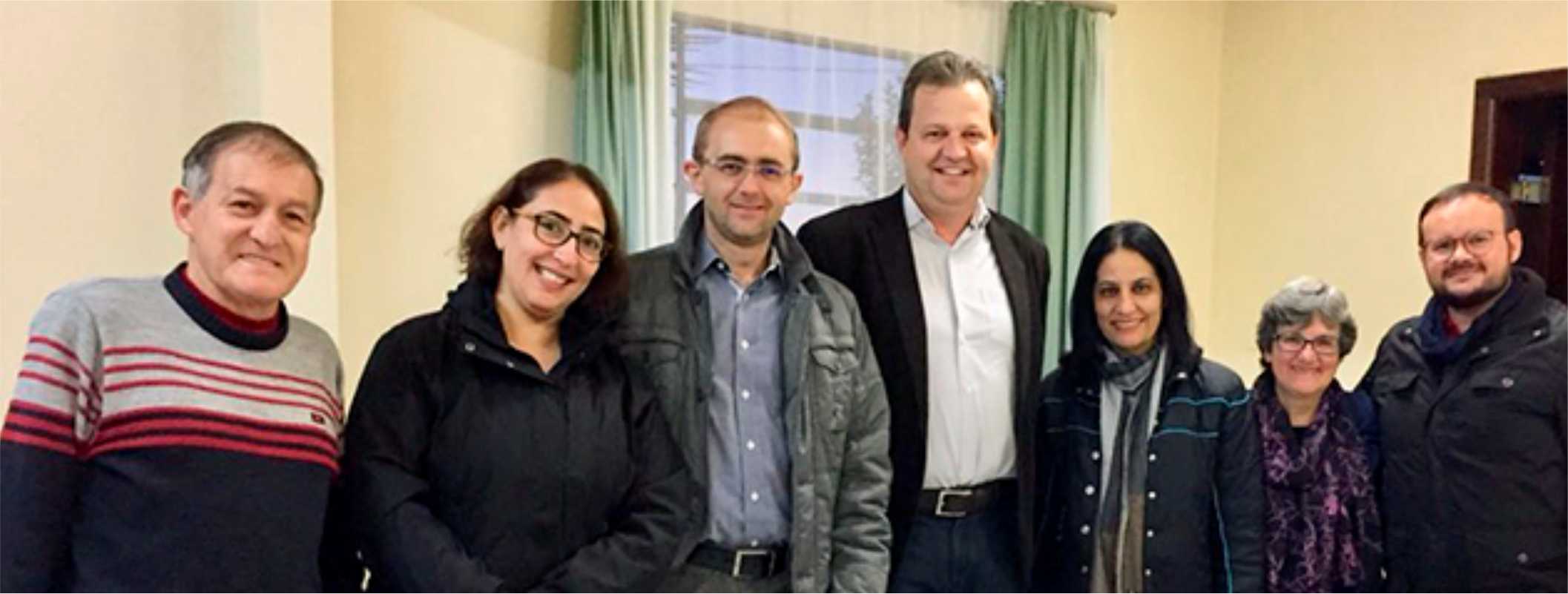 RSB-Social se reúne com Reitor da UNICENTRO em obra social de Guarapuava-PR