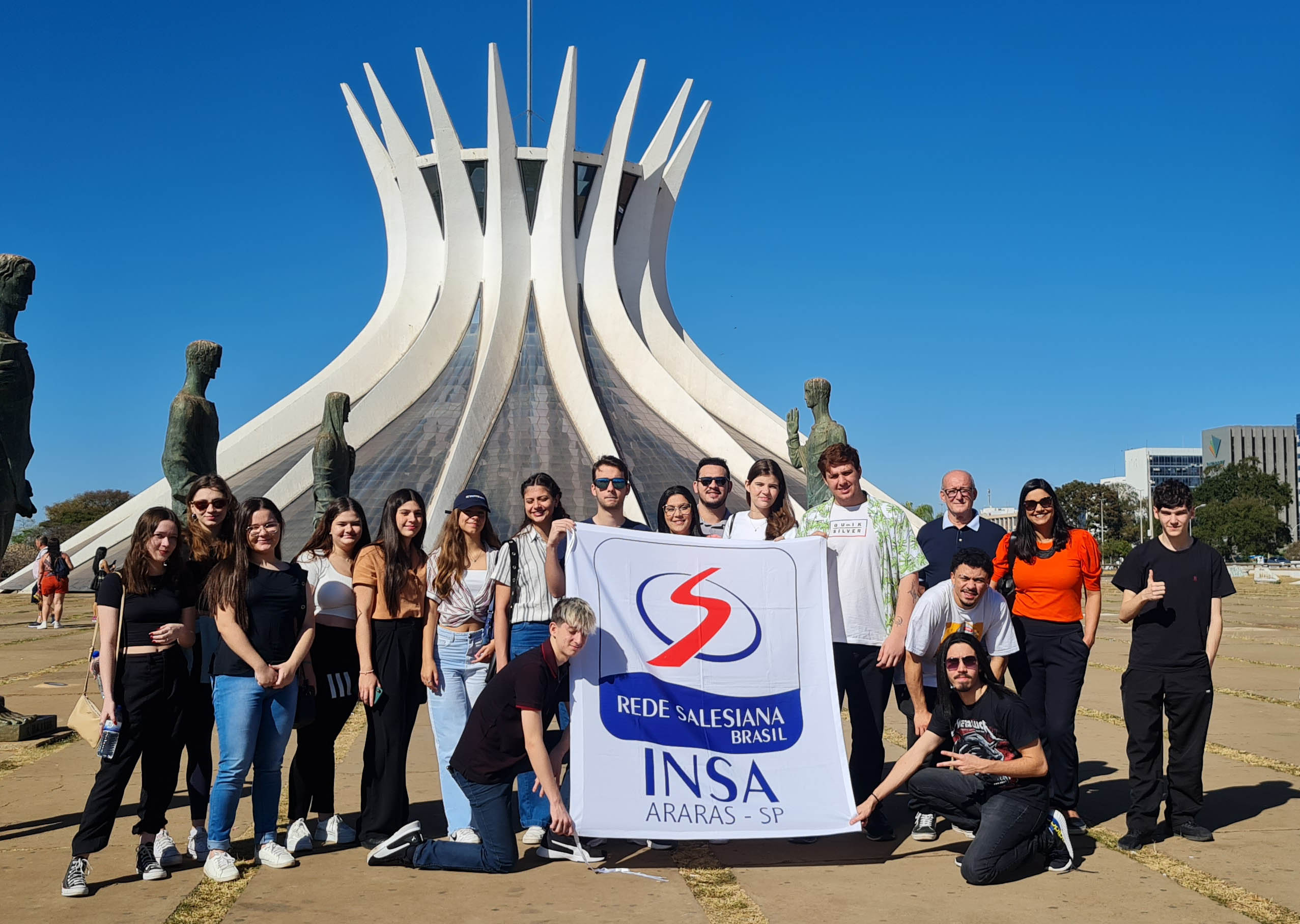 Ensino Médio do INSA realiza Viagem de Estudos a Brasília-DF