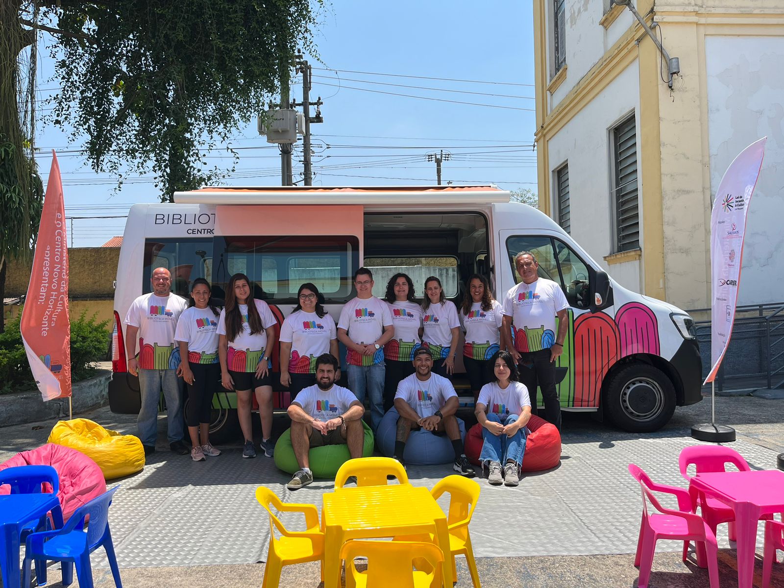 Casa do Puríssimo Coração de Maria está entre as 7 Obras Sociais do Vale do Paraíba que recebe o Projeto Biblioteca Móvel