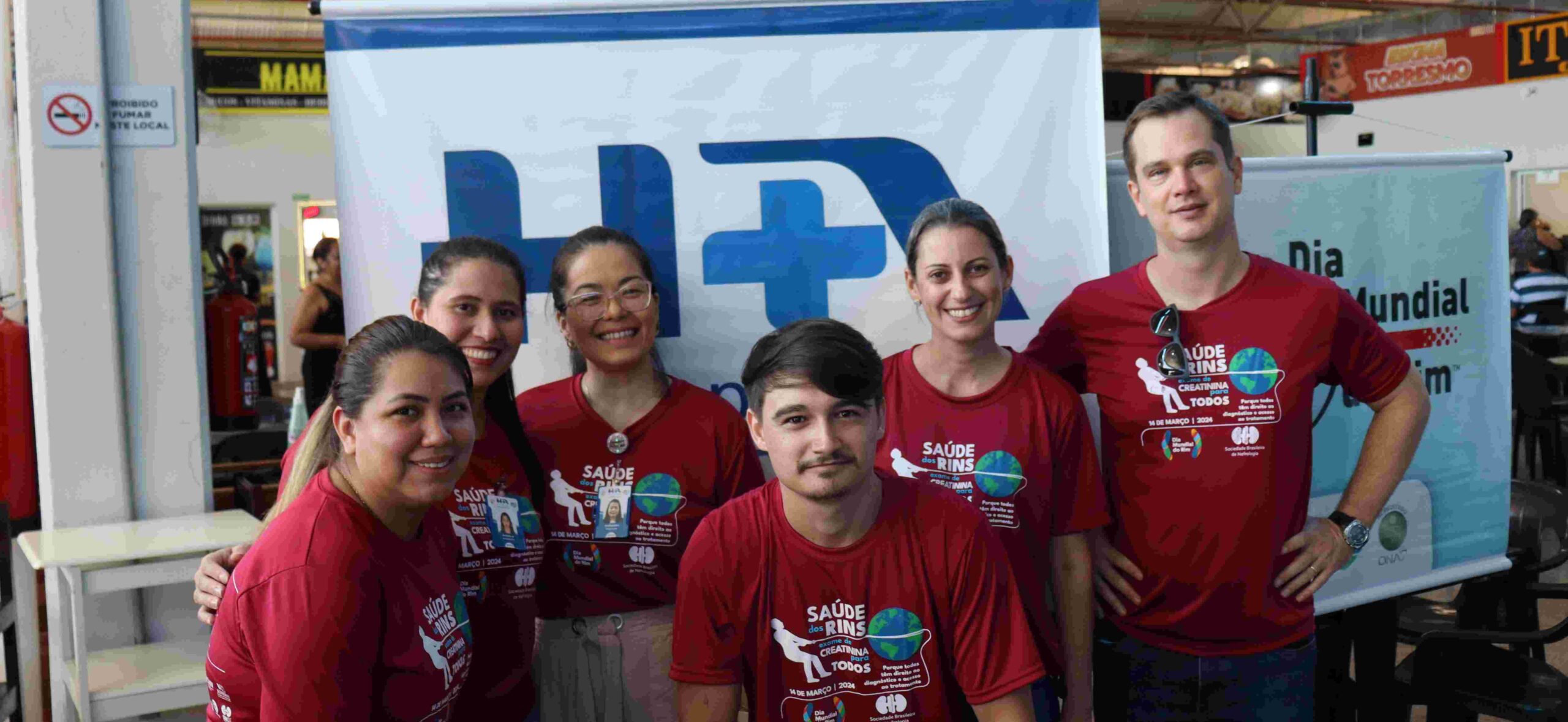 Dia Mundial do Rim: Hospital Auxiliadora realiza ação de saúde na Feira Municipal de Três Lagoas