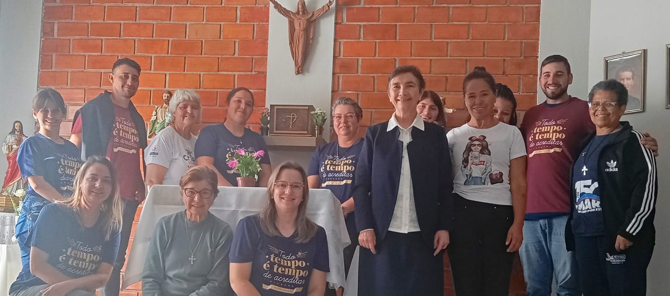 Guarapuava, a “Pérola do Oeste”, acolhe a Conselheira Visitadora Irmã Paola Battagliola