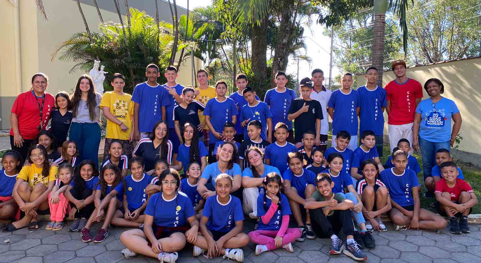Jovens italianos concluem experiência de Voluntariado no Brasil por meio da Associação VIDES