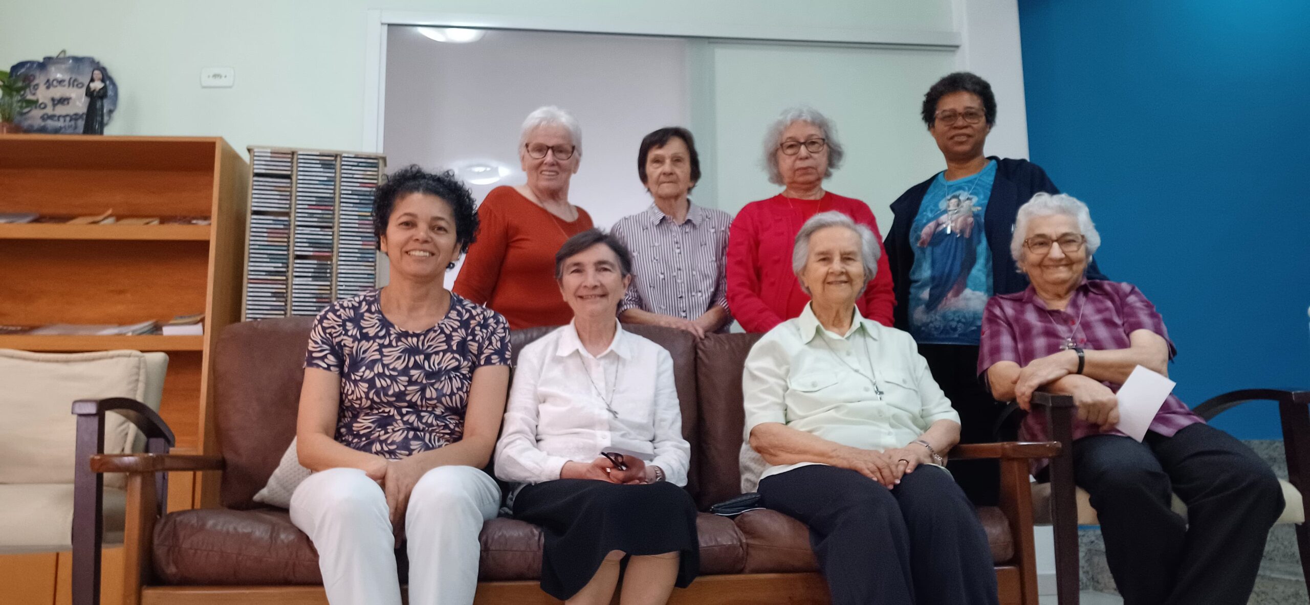 Conselheira Geral realiza a última Visita Canônica depois de um itinerário de seis meses na BAP