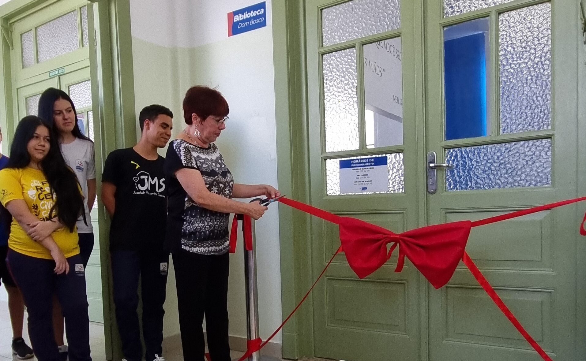 Colégio de Santa Inês celebra a reabertura da Biblioteca Dom Bosco