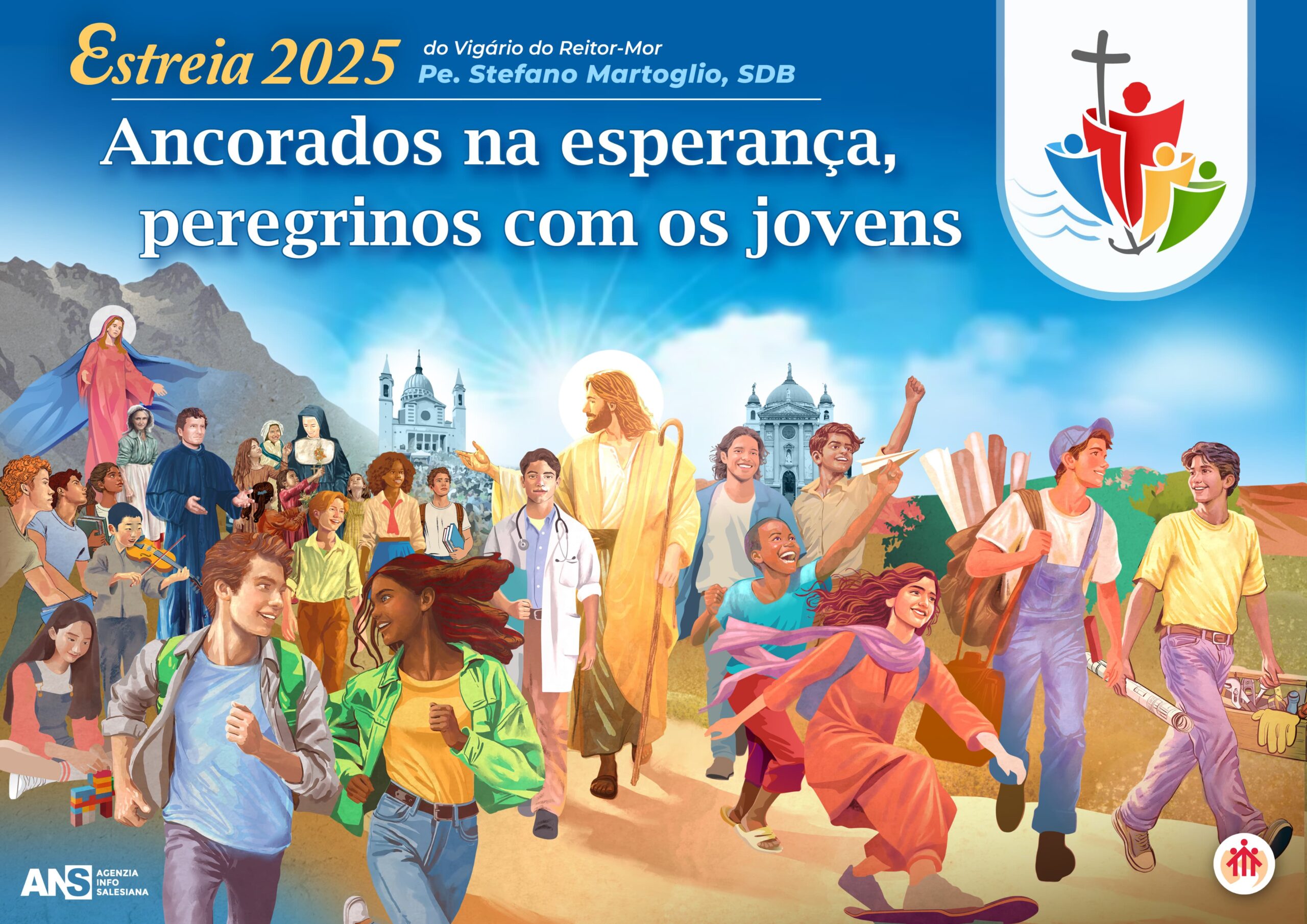 Ancorados na esperança, peregrinos com os jovens
