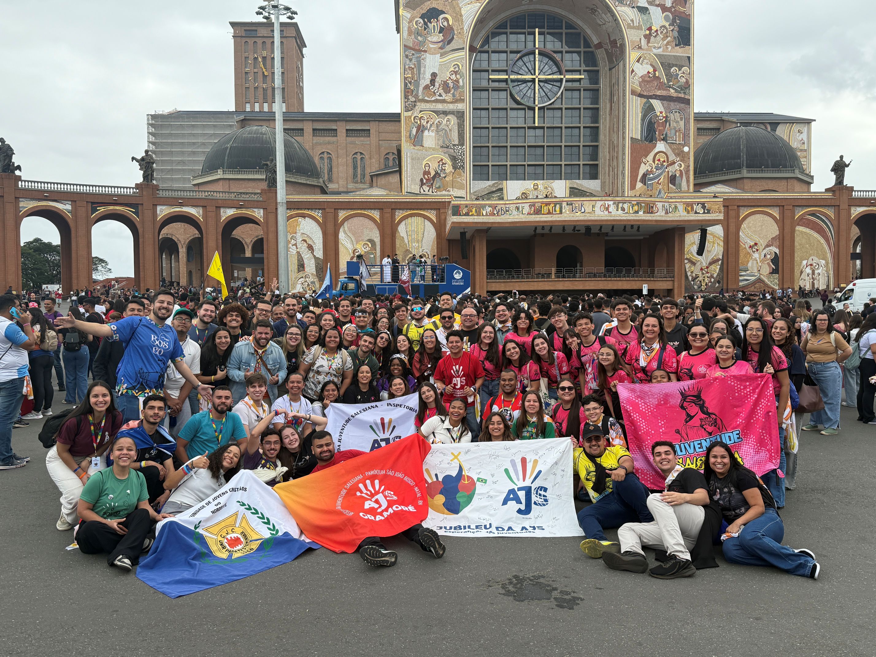 Juventude Salesiana celebra Jubileu da AJS em Aparecida e projeta o futuro do movimento
