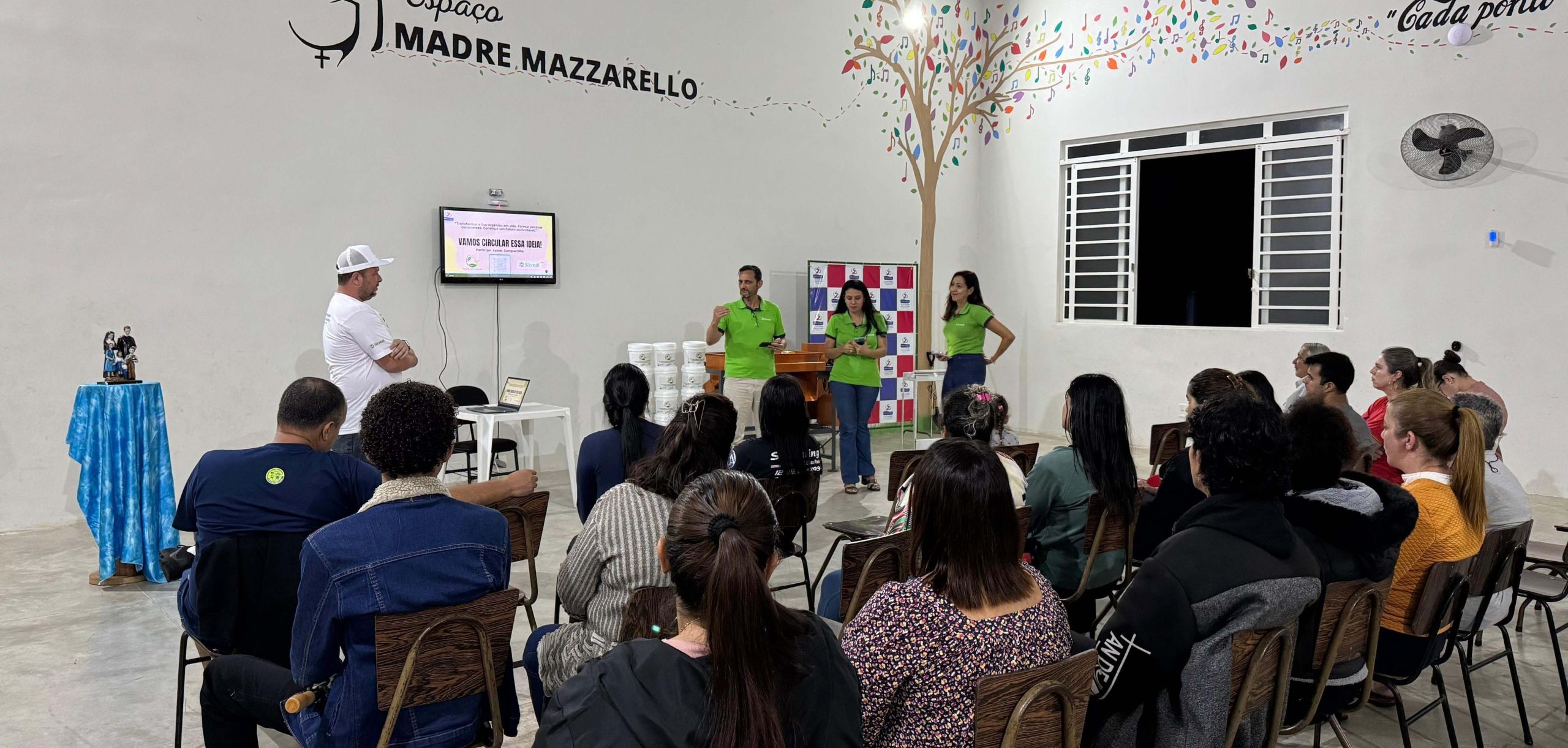 Casa do Puríssimo Coração de Maria amplia Projeto ReCirculando com apoio da Sicredi