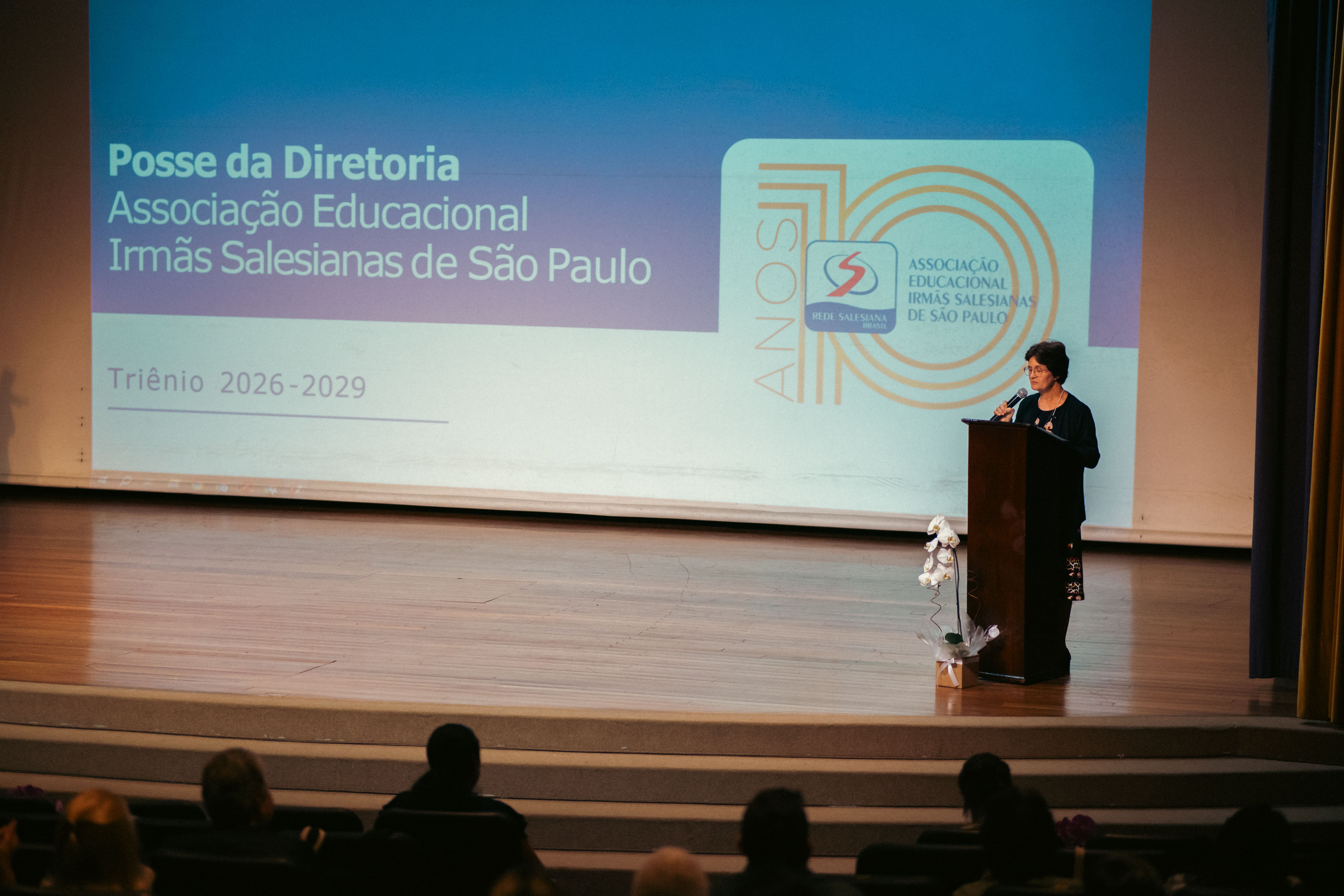 Posse da nova Diretora-Presidente da Associação Educacional das Irmãs Salesianas de São Paulo