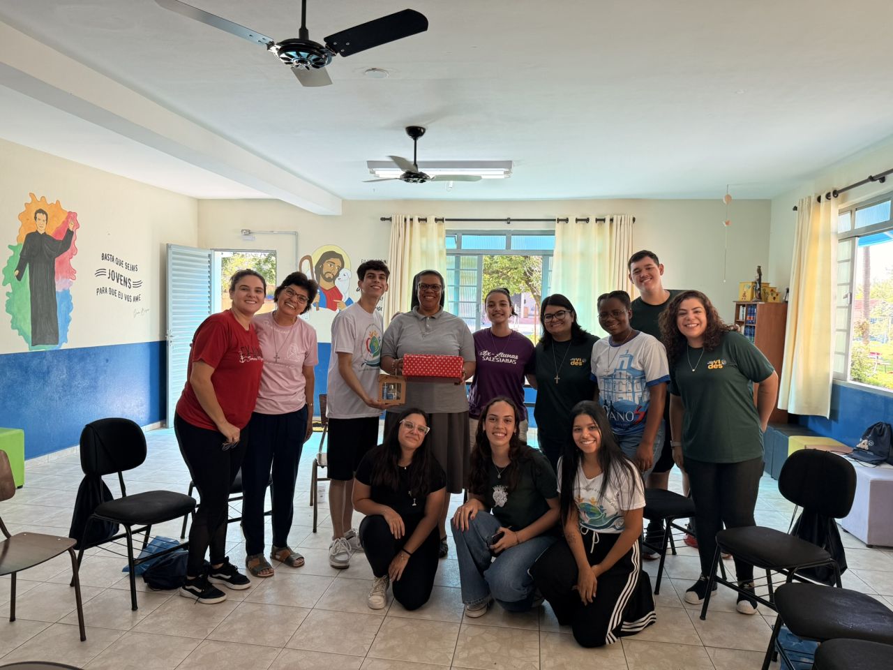 Jovem voluntária do VIDES BAP inicia missão na Casa Mamãe Margarida, em Manaus