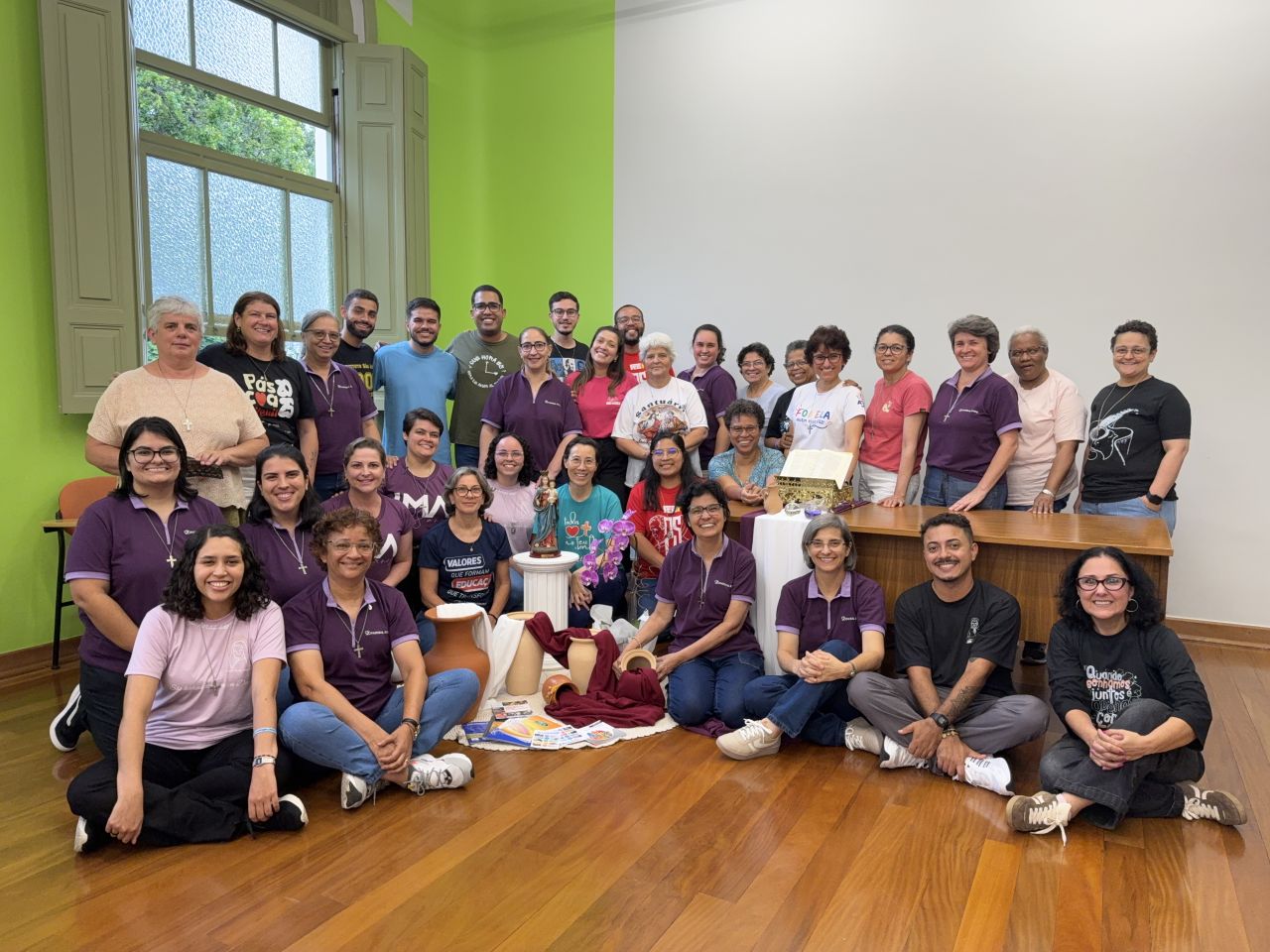 Pastoral Juvenil da BAP inicia 2026 com encontro presencial marcado por espiritualidade e construção coletiva