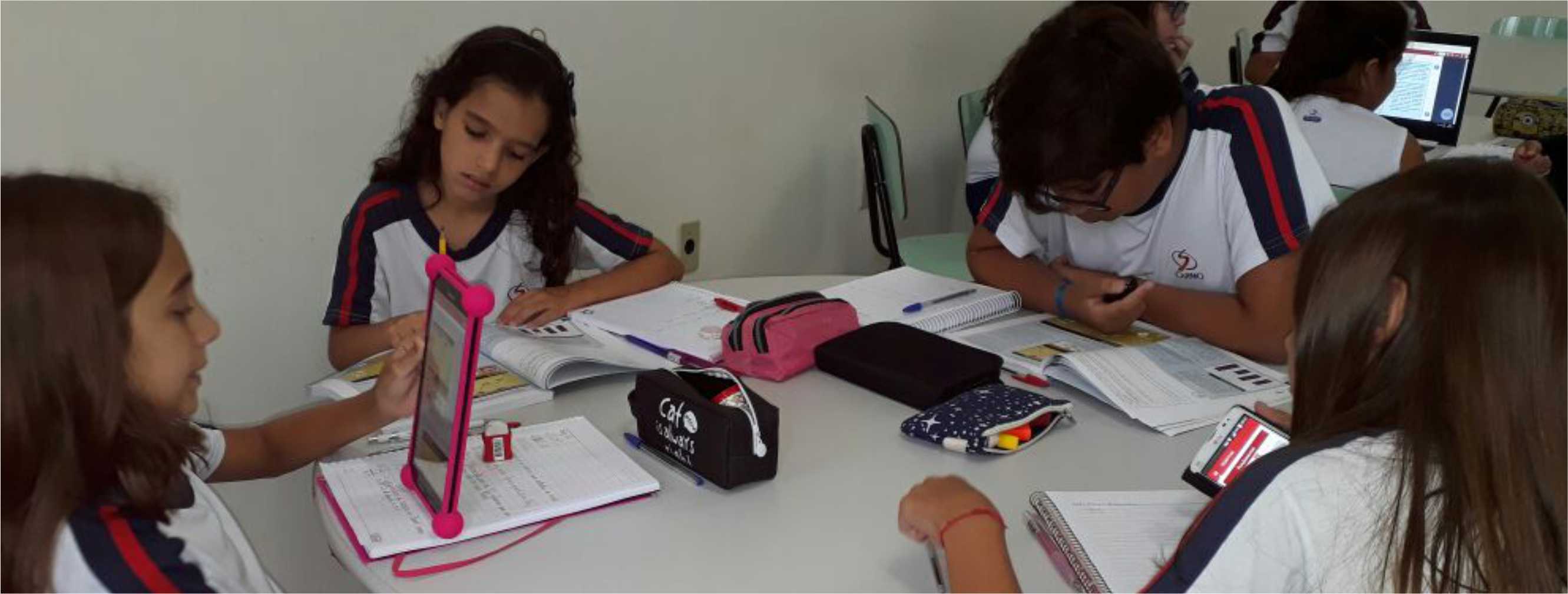 Estudantes do Colégio do Carmo utilizam aprendizagem cooperativa durante atividade