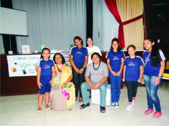Educandos da Casa Betânia participal da 1º Jornada Literária