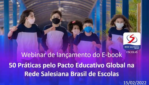 Escolas da AEIS de São Paulo participam do lançamento do E-book "50 praticas pelo Pacto Educativo Global" da RSB