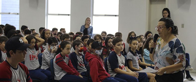 Acolhida: momento de aproximação com a direção da escola
