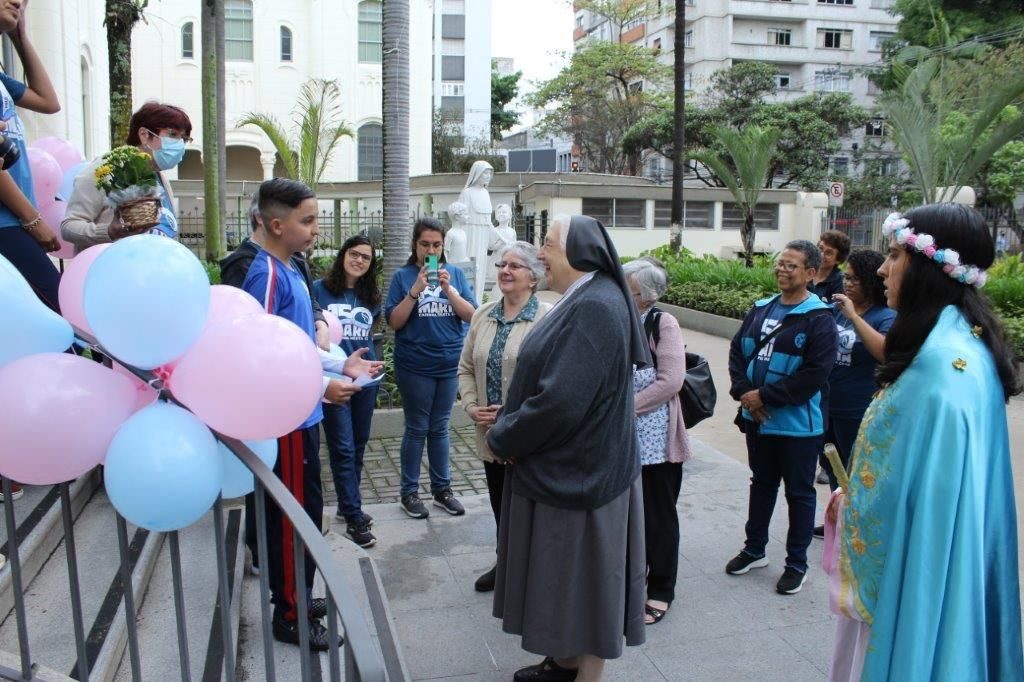 Inspetoria BAP recebe visita da Madre Geral Emérita