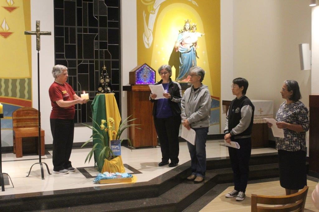 Inspetoria BAP recebe visita da Madre Geral Emérita