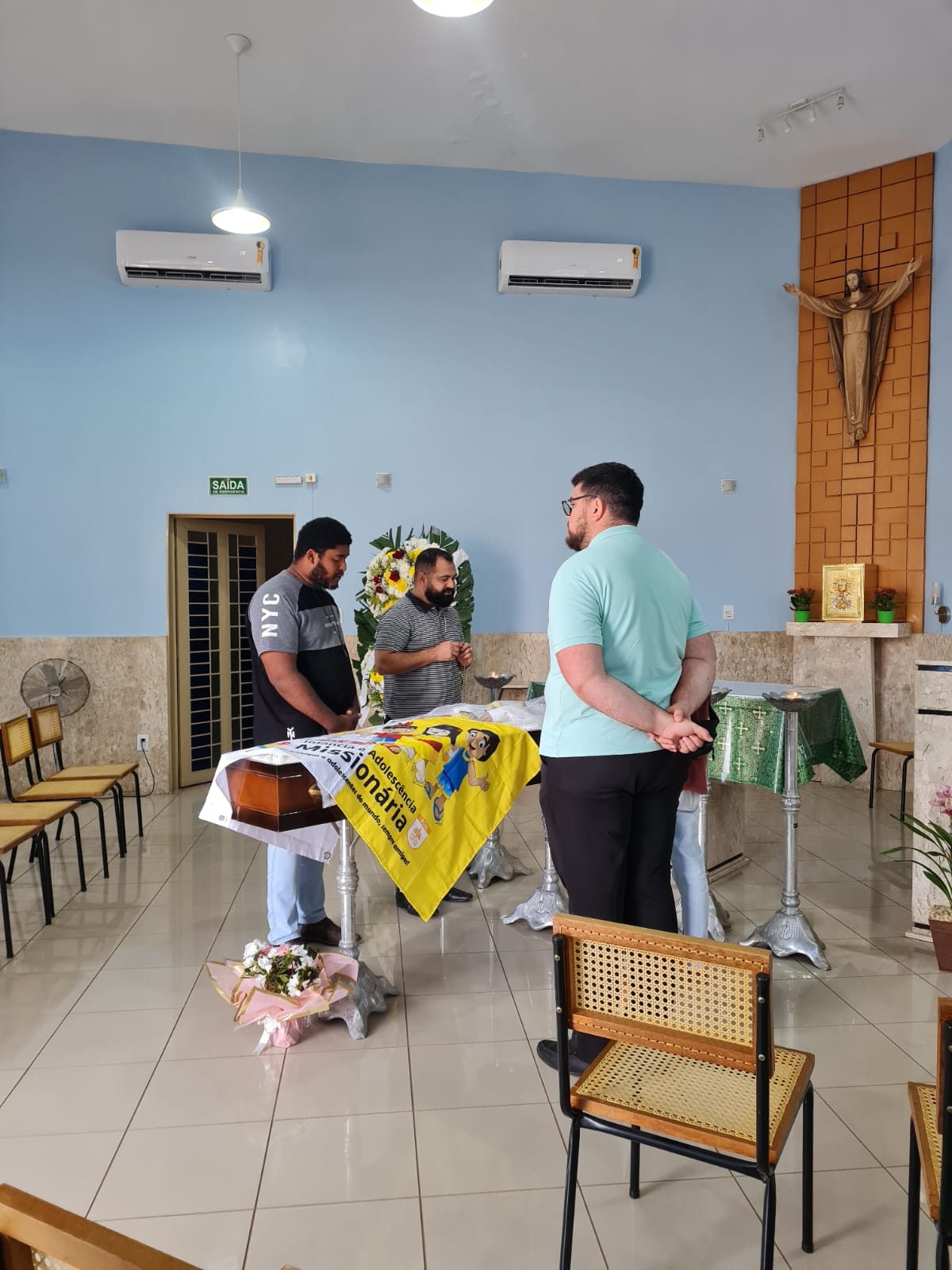 Comunidade celebra despedida de Irmã Maristela Munhos Trindade