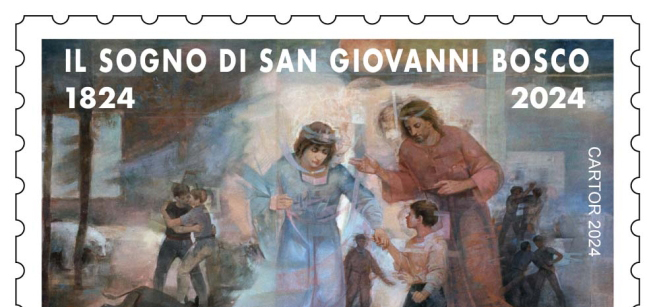 Um Selo e um Carimbo Postal Especial para o Bicentenário do ‘Sonho de Nove Anos’ de Dom Bosco